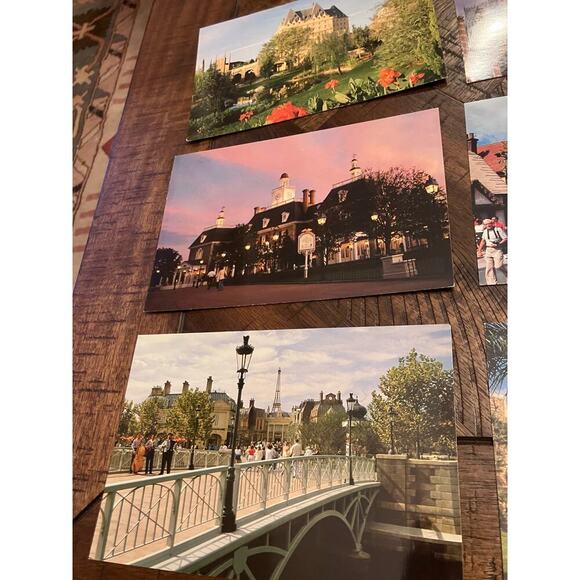 Vintage Epcot Center Disney Postcard Lot 1982, Unused, *New, lot of 7 - Picture 4 of 7